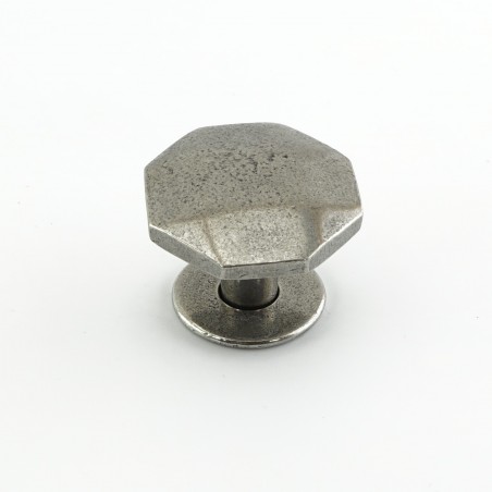 Pewter 'Tunstall 2' Cabinet Knob