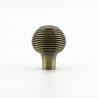 Arts and Crafts Reeded Cabinet Knob
